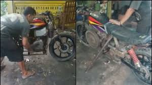 Honda gl max modif trail youtube via youtube.com. Modifikasi Honda Gl Max Suaranya Seperti Moge Antik Mesinnya Mengherankan