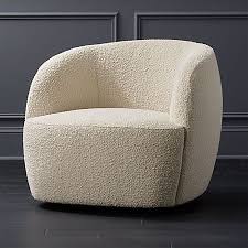 Gwyneth Boucle Chair Reviews Cb2 In 2020 Linen Chair Velvet Chair White Furniture Living Room