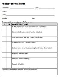 Check spelling or type a new query. Free 19 Project Intake Form Example Templates Pdf Doc Examples