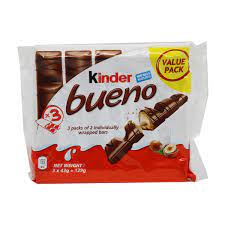 28 просмотров • 9 янв. Buy Kinder Bueno T6 Flow Pack 50g Online Lulu Hypermarket Malaysia