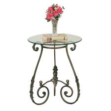Comes in either single or double drawer versions. Glass Top End Tables Metal Ideas On Foter