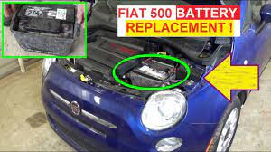 These fiat 500 auto batteries' output and high capacity guarantee that they're ready for it all. Battery Replacement On Fiat 500 2008 2009 2010 2011 2012 2013 2014 2015 2016 Youtube