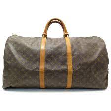Shop the gucci.com official site. Louis Vuitton Vintage Louis Vuitton Keepall Hand Travel Bag 60 Monogram Bag Canvas Handbags Other Brown Ref 311946 Joli Closet