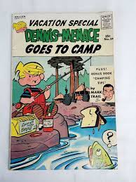 1964 Vacation Special DENNIS THE MENACE Goes to Camp #24 Giant Comic Book |  eBay