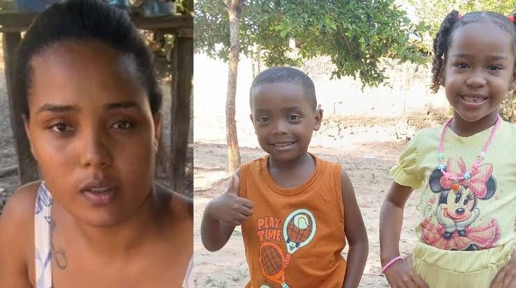 Mãe de crianças de Bacabal expõe abandono 3 meses depois – R7 Entretenimento