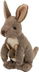 Cuddlekins Mini Kangaroo 8 Inch Kangaroo Stuffed Animal Soft Toy Animals Teddy Bear Stuffed Animal