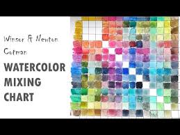 Making A Watercolor Mixing Chart And What I Learned By