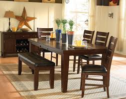 Top sellers most popular price low to high price high to low top rated products. Ameillia 586 82 6pc Dark Oak Wood Leaf Dining Table Set Chairs Bench Small Dining Room Set Black Dining Room Sets Dining Room Small