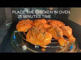 How to make grilled chicken indian style in a microwave ovenspicy grilled boneless chicken in grill combination mode. Barbecue Grill Chicken Done With Samsung 28 L Microwave Oven Youtube
