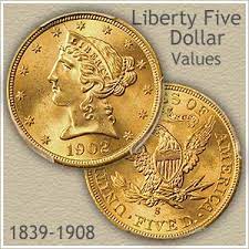 Bought and sold with a price premium above the world's fluctuating gold spot price.; Liberty Five Dollar Gold Coin Value Discover Their Worth Today