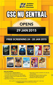 Get movie showtimes, cinema location & buy movie tickets online here. Gsc Don T Forget Gsc Nu Sentral Will Be Having Free Facebook