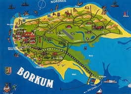 Borkum Een Der Duitse Waddeneilanden Bereikbaar Vanuit Delfzijl Gr Borkum Nordsee Insel Borkum