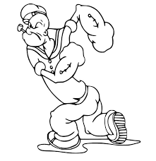 Popeye coloring page is an excellent and fun activity for drawing lovers. Coloring Pages For Kids