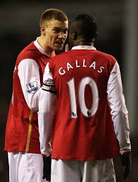 He transferred to arsenal as part of an exchange deal in 2006. William Gallas Tries To Claim It Was Good For Arsenal That He Took The No 10 Shirt From Dennis Bergkamp Mirror Online