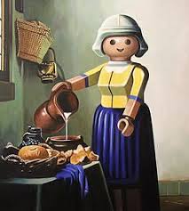 The Milkmaid By Pierre Adrian Sollier Peinture Classique Les Arts Art Drole