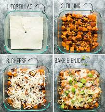 Butternut Squash Enchilada Casserole Freezable Recipe Enchilada Casserole Butternut Squash Enchiladas Squash Enchilada