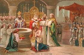 Résultat de recherche d'images pour "clovis baptisé à reims"
