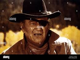 Rooster Cogburn Year 1975 Director Stuart Millar John Wayne Stock Photo