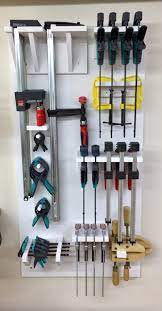 When you've got so many clamps that it's a problem getting them to where the work is being done, build this rolling clamp rack! Clamp Rack Diy Garage Storage Clamp Storage Clamp Rack Woodworking