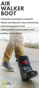 Orthopedic Air Walker Boot Cast For Ankle Sprains Fractures And Achilles Tendonitis Walker Boots Sprained Ankle Medical Boot
