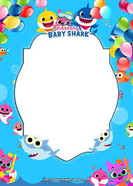 Choose from 25 of the cutest baby shower printables offered for free download. Free Printable Baby Shark Birthday Invitation Templates Free Printable Birthday Inv Baby Birthday Invitations Shark Theme Birthday Shark Birthday Invitations