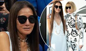 Vera Wang, 75, looks incredible as she shows off ageless complexion with  pal Anna Wintour, 74, at the US Open
