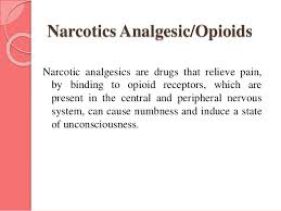 Narcotics And Non Narcotics Analgesics