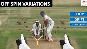 OFF SPIN VARIATIONS ǀ LOOP ǀ DRIFT ǀ TECHNIQUE ǀ DRILLS ǀ HINDI ǀ