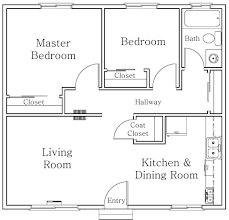 Image Result For 3 Bedroom Flat Design Plan In Nigeria In 2021 Small Apartment Plans Small House Floor Plans Apartment Floor Plans