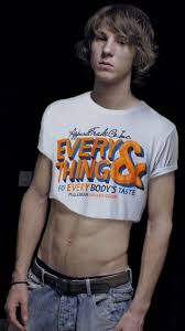 Boys In Crop Top Continues To Be A Growing Trend Mens Crop Top Pretty Boys Crop Tops