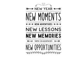 New Year New Moments New Adventures New Lessons New Memories New Challenges New Opportunities New Quotes Year Quotes Quotes About New Year