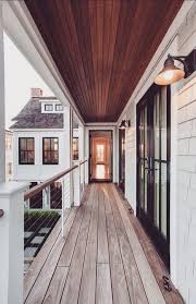 Wood under porch ceiling amazing brushed bronze frames custom screen regarding sizing 4000 x 3000. House Exterior Ceiling Design