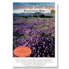 A heat wave through tuesday, march 14 means visitors should wear sun protection and drink lots of water! Anza Borrego Desert Region Map Rei Co Op