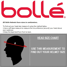 Bolle Size Guide