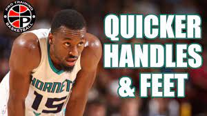 In today's video, 7mlc will take you through 5 exercises that will improve your footwork and help you get. How To Get Quicker Handles And Quicker Feet Pro Training Basketball Youtube