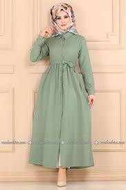 Modaselvim Elbise Cepli Elbise Ferace Tkm2696 Mint Muslim Fashion Outfits Fashion Muslim Fashion