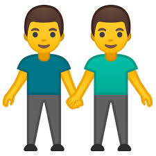 On the internet, threads with hand holding as the topic will often receive satirical replies usually criticizing the act as sick or lewd; Two Men Holding Hands Free Icon Of Noto Emoji People Family Love