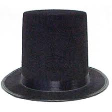 He acquired this hat from j. Abraham Lincoln Top Hat Small 54cm Gettysburg Souvenirs Gifts