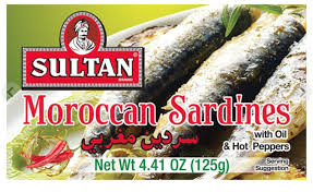 Product Photo: Sultan Moroccan Sardines 125g