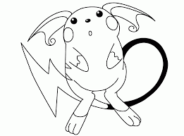 Raichu Pokemon Coloring Pages Pikachu Coloring Page Pokemon Coloring Sheets