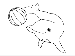 We have a large collection of coloring pages for kids, and it grows almost daily. Printable Dolphin Coloring Pages Coloringme Com
