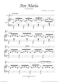 Il testo originale consiste in una invocazione alla vergine maria, ma non si tratta di uno spartito religioso, bensì di un lieder per voce e pianoforte su testi tratti da la. Ave Maria Schubert Testo Latino Spartito