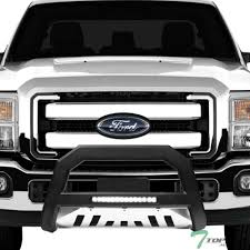 sponsored ebay topline for 2011 2016 ford f250 f350 avt aluminum led bull bar matte blk skid ford f250 f250 truck accessories ford pinterest