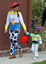 See How Celeb Tots Have Spent Their Halloween Mother Son Halloween Costumes Toy Story Halloween Costume Baby Halloween Costumes