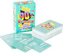 For those looking for a more casual question and answer type game, . Amazon Com Gift Republic Totally 90s Tarjetas Trivia Toys Games