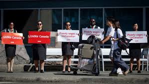 Air Canada Flight Attendants Strike Threat