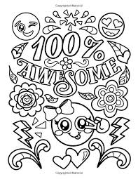 Amazon Com Emoji Coloring Book For Girls Of Funny Stuff Inspirational Quotes Super Cute Anima Words Coloring Book Quote Coloring Pages Love Coloring Pages