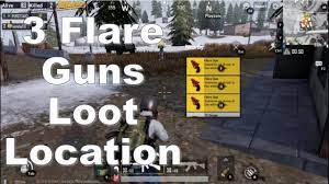 3 Flareguns Pubg Loot Location Where To Find Bestloot Pubg Vikendi Map Tricks Flares Loot Guns