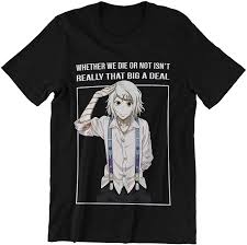 Sometimes we have questions about: Amazon Com Tokyo Ghoul Anime Juuzou Suzuya Juzo Whether We Die Or Not Isn T Really That Big Of A Deal Cute Boys T Shirt Clothing
