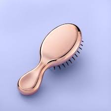 Mini Hair Brush More Than Magic Metallic Bronze In 2021 Hair Brush Dull Hair Hair Detangler